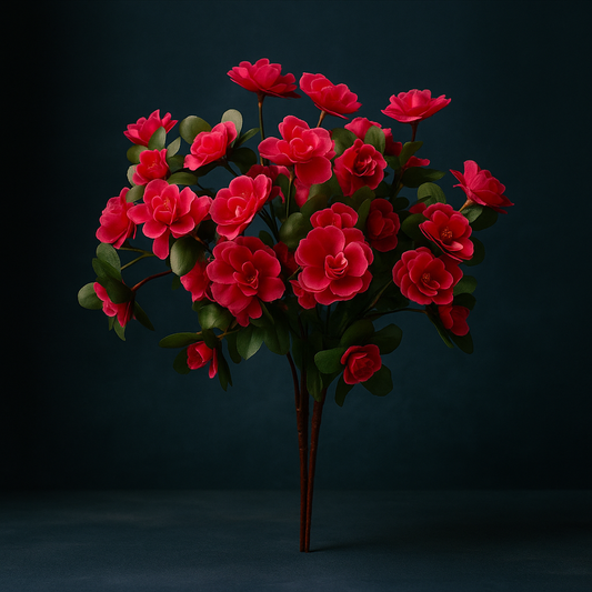 EverBloom Silk Azalea Set – Stunning Artificial Flowers for Any Occasion